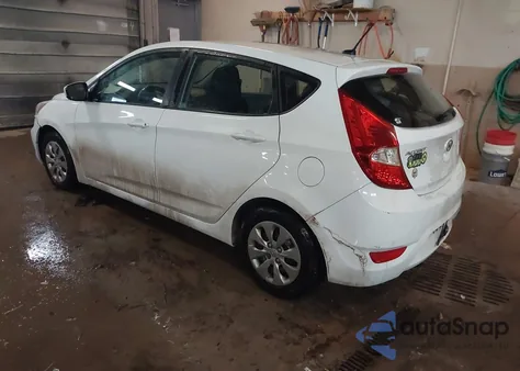 2017 Hyundai Accent Se from USA, damaged, VIN KMHCT5AE5HU312830